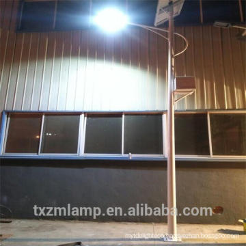 8M hot dip galvanized outdoor street light pole choose galvanized steel pole